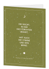 Korrespondenzkarte "Sterne / Psalm"