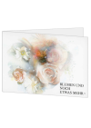 Korrespondenzkarte "Blumen - und noch etwas mehr"