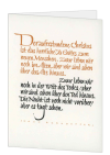 Korrespondenzkarte "Der auferstandene Christus ist das herrliche..."