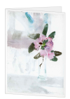 Korrespondenzkarte "Rhododendronblüte"