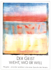 Poster "Der Geist weht wo er will"