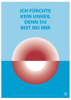 Poster "Denn du bist bei mir"