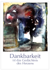 Poster "Dankbarkeit ist das Gedächtnis des Herzens"