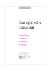 Buch "Europäische Identität"