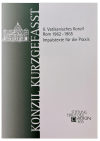 Broschüre "Konzil kurzgefasst"