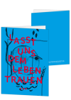 Korrespondenzkarte "Lasst uns dem Leben trauen ... 2021" - ohne Rückseitentext