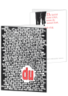 Korrespondenzkarte "DU"