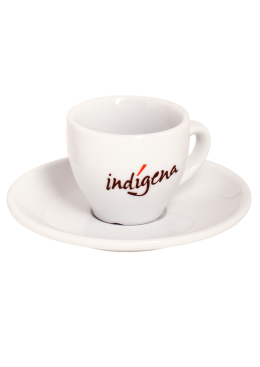 indigena Espresso Tasse mit Untertasse