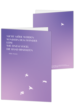 Korrespondenzkarte \